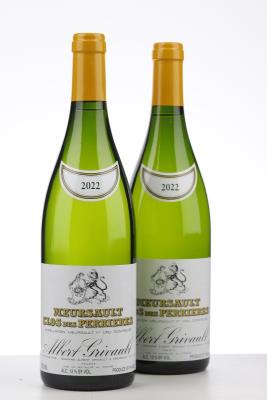 MEURSAULT CLOS DES PERRIERES 2022 - Albert Grivault - 2 Bottles
