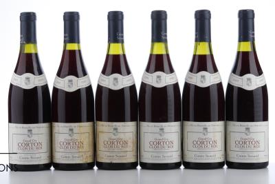 CORTON CLOS DU ROI 1989 - Comte Senard - 6 Bottles
