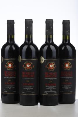 BRUNELLO DI MONTALCINO IL POGGIONE 2004 - Franceschi - 4 Bottles