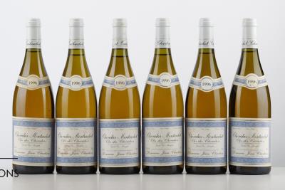 CHEVALIER MONTRACHET CLOS DES CHEVALIERS 1996 - Jean Chartron - 6 Bottles