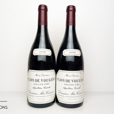 CLOS DE VOUGEOT 1996 - Meo Camuzet - 2 Bottles