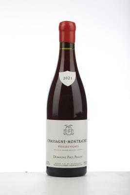 CHASSAGNE MONTRACHET ROUGE VIEILLES VIGNES 2021 - Paul Pillot - 1 Bottle