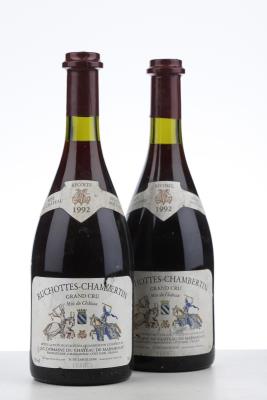 RUCHOTTES CHAMBERTIN 1992 - Château de Marsannay - 2 Bottles
