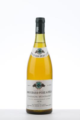 CHASSAGNE MONTRACHET BLANC 1978 - Bouchard - 1 Bottle