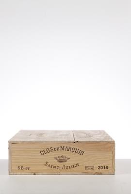 CLOS DU MARQUIS 2016 - Mc - 6 Bottles - Owc 6