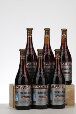 BAROLO LAZZARITO 1974 - Fontanafredda - 6 Bottles