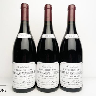 NUITS ST GEORGES AUX MURGERS 2011 - Meo Camuzet - 3 Bottles