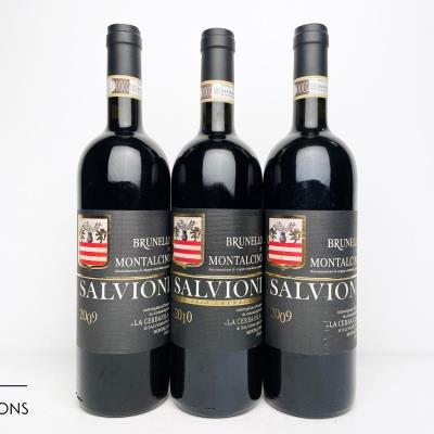 BRUNELLO DI MONTALCINO LA CERBAIOLA 2009 - Salvioni - 3 Bottles