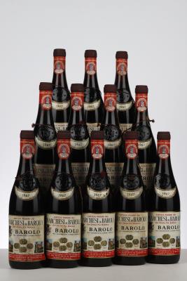BAROLO 1967 - Marchesi di Barolo - 12 Bottles