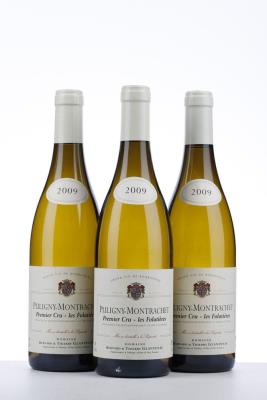 PULIGNY MONTRACHET LES FOLATIERES 2009 - Bernard et Thierry Glantenay - 3 Bottles
