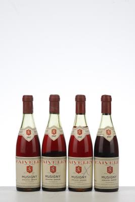 MUSIGNY 1947 - Faiveley - 4 Half Bottles