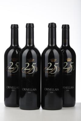 ORNELLAIA 25 ANNIVERSARIO 2010 - Tenuta dell'Ornellaia - 4 Bottles