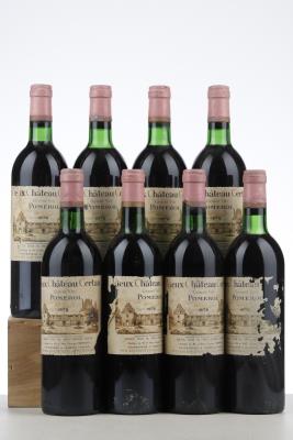VIEUX CHATEAU CERTAN 1978 - Mc - 8 Bottles