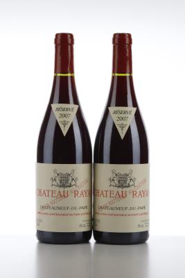 CHATEAUNEUF DU PAPE RAYAS 2007 - Reynaud - 2 Bottles