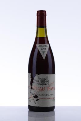 CHATEAUNEUF DU PAPE RAYAS 1993 - Reynaud - 1 Bottle