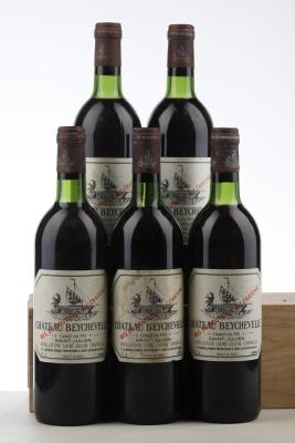 BEYCHEVELLE 1981 - Mc - 5 Bottles