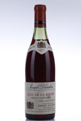 CLOS DE LA ROCHE 1971 - Joseph Drouhin - 1 Bottle