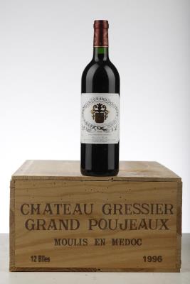 GRESSIER GRAND POUJEAUX 1996 - Mc - 12 Bottles - Owc 12