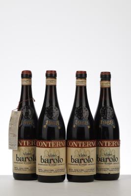 BAROLO 1968 - Conterno Giacomo - 4 Bottles