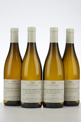 CHASSAGNE MONTRACHET BLANC LES CAILLERETS 2004 - Marc Colin - 4 Bottles