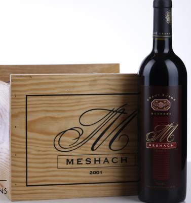 MESHACH SHIRAZ 2001 - Grant Burge - 6 Bottles - Owc 6