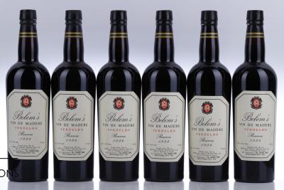 MADEIRA BELEMS VERDELHO RESERVA 1934 - Belem's - Mise en bouteille par l'Importateur - 6 Bottles