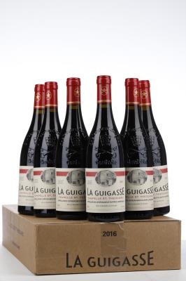 CHATEAUNEUF DU PAPE LA GUIGASSE 2016 - Chapelle Saint Theodoric - 6 Bottles - Oc 6