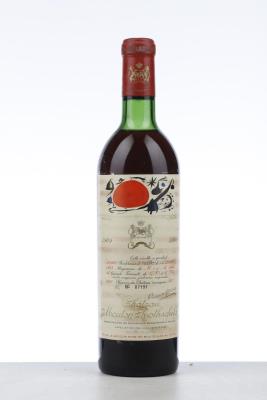 MOUTON ROTHSCHILD 1969 - Mc - 1 Bottle