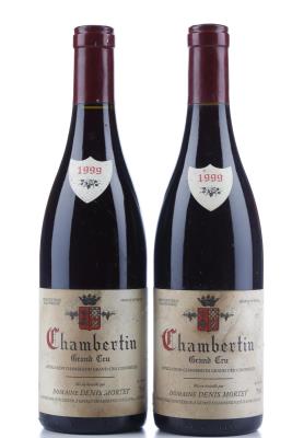 CHAMBERTIN 1999 - Denis Mortet - 2 Bottles
