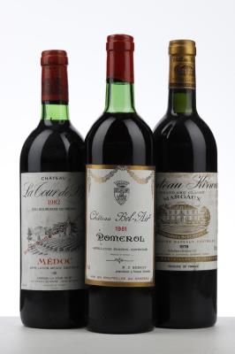 MIXED LOT BORDEAUX NV - Mc - 3 Bottles
