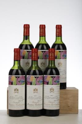MOUTON ROTHSCHILD 1975 - Mc - 6 Bottles - Owc 6