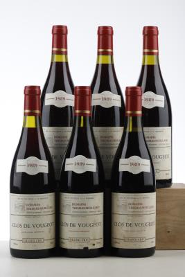 CLOS VOUGEOT 1989 - Thomas Moillard - 6 Bottles