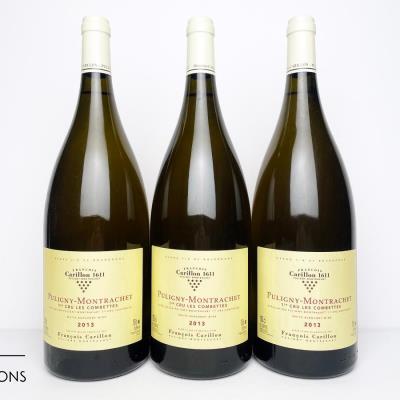 PULIGNY MONTRACHET LES COMBETTES 2013 - François Carillon - 3 Magnums