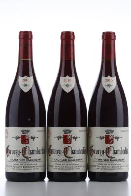 GEVREY CHAMBERTIN LES CAZETIERS 2010 - Armand Rousseau - 3 Bottles