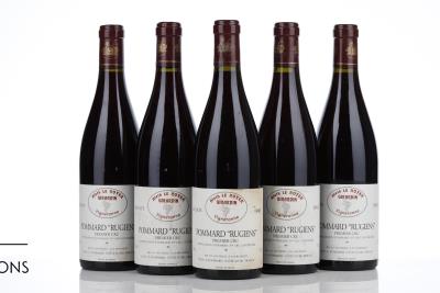 POMMARD RUGIENS 1995 - Le Royer Girardin - 5 Bottles