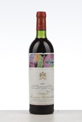 MOUTON ROTHSCHILD 1975 - Mc - 1 Bottle