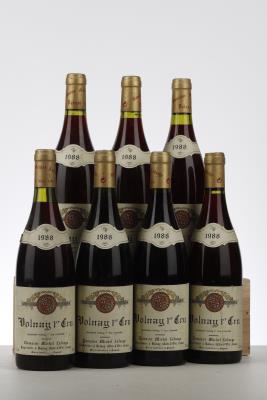 VOLNAY 1ER CRU 1988 - Michel Lafarge - 7 Bottles