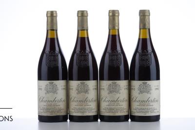 CHAMBERTIN 1992 - Philippe Charlopin - 4 Bottles