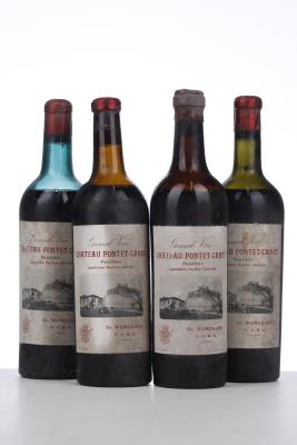 PONTET CANET 1950 - Mb - De Wijngaard PvBa - 4 Bottles