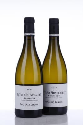 BATARD MONTRACHET 2014 - Benjamin Leroux - 2 Bottles