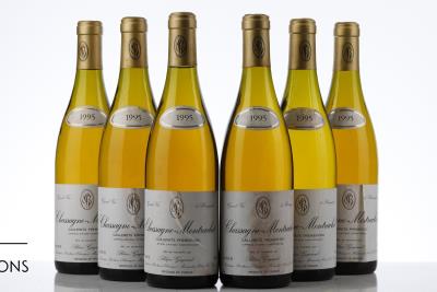CHASSAGNE MONTRACHET BLANC LES CAILLERETS 1995 - Blain Gagnard - 6 Bottles