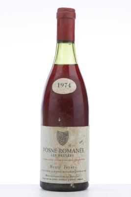 VOSNE ROMANEE LES BRULEES 1974 - Henri Jayer - 1 Bottle