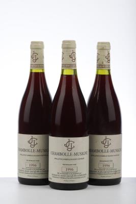 CHAMBOLLE MUSIGNY 1996 - Jean Jacques Confuron - 3 Bottles