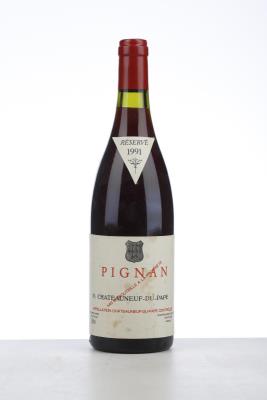CHATEAUNEUF DU PAPE PIGNAN 1991 - Reynaud - 1 Bottle