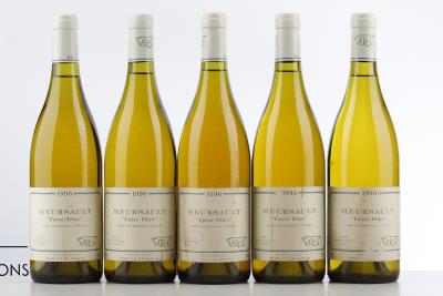 MEURSAULT CASSE TETES 1996 - Verget - 5 Bottles