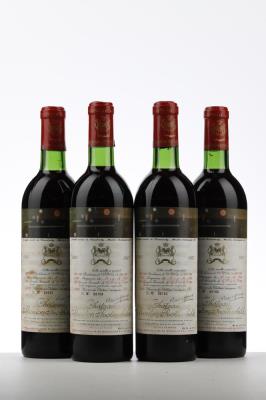 MOUTON ROTHSCHILD 1971 - Mc - 4 Bottles