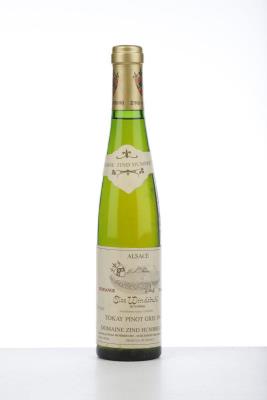 TOKAY PINOT GRIS CLOS WINDSBUHL VENDANGE TARDIVE 1991 - Zind Humbrecht - 1 x 0,375Ltr