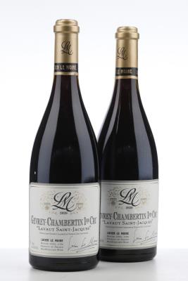 GEVREY CHAMBERTIN LAVAUT ST JACQUES 2020 - Lucien Le Moine - 2 Bottles