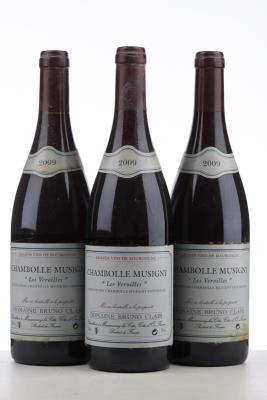 CHAMBOLLE MUSIGNY LES VEROILLES 2009 - Bruno Clair - 3 Bottles