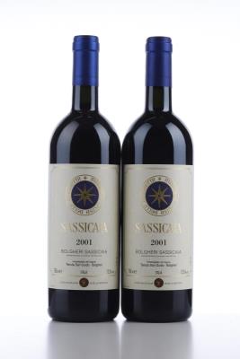 SASSICAIA 2001 - Tenuta San Guido - 2 Bottles